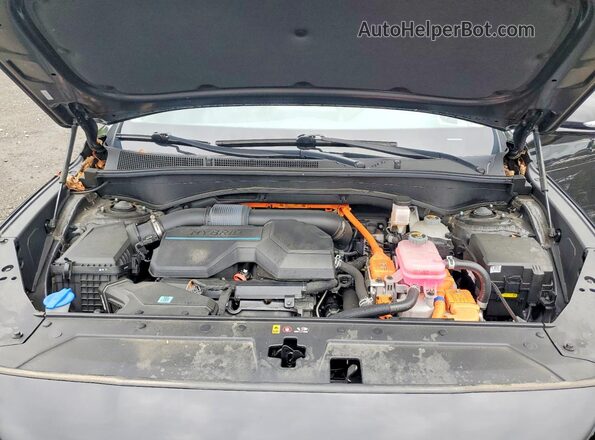 KM8S3DA13NU055004 2022 HYUNDAI SANTA Черный Вид подкапотного пространства
