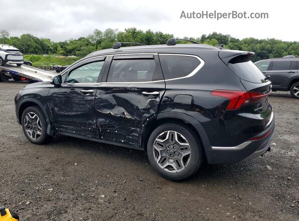 KM8S3DA13NU055004 2022 HYUNDAI SANTA Черный Задняя левая четверть