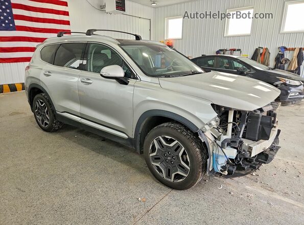 KM8S3DA15NU027401 2022 HYUNDAI SANTA Silver Delantero derecho
