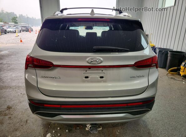 KM8S3DA15NU027401 2022 HYUNDAI SANTA Silver Vista trasera