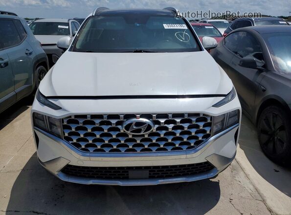 KM8S3DA19MU009627 2021 HYUNDAI SANTA White Vista frontal