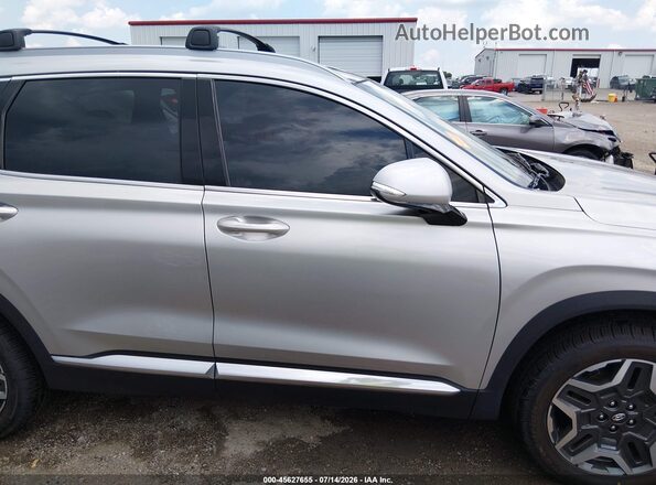 KM8S3DA1XNU055498 2022 HYUNDAI SANTA FE HYBRID Silver Vista interior trasera