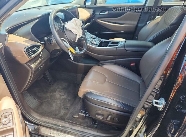 KM8S5DA10MU009185 2021 HYUNDAI SANTA Black Սալոնի դիմացի տեսք
