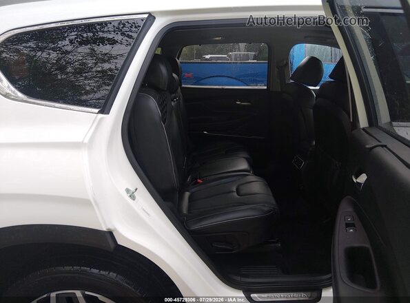 KM8S5DA10NU040261 2022 HYUNDAI SANTA FE HYBRID White Вид наклейки з VIN-кодом