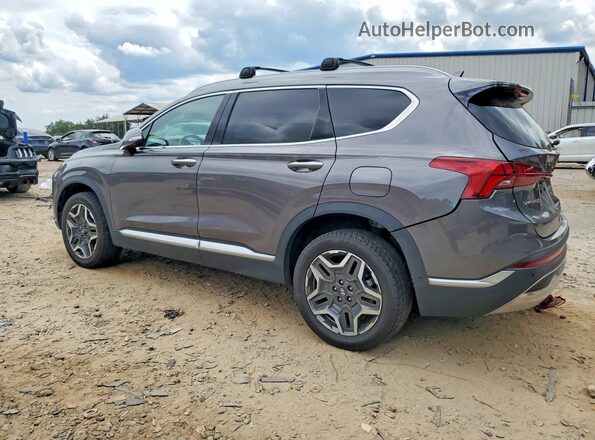 KM8S5DA11NU051902 2022 HYUNDAI SANTA Серый Задняя левая четверть