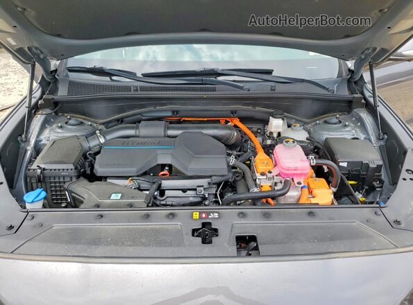 KM8S5DA11NU051902 2022 HYUNDAI SANTA Серый Вид подкапотного пространства