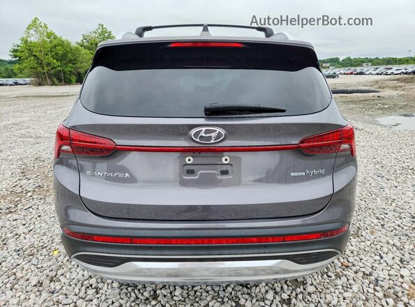 KM8S5DA12MU011732 2021 HYUNDAI SANTA Gray Հետևի տեսք
