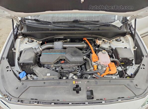 KM8S5DA12NU028211 2022 HYUNDAI SANTA White Շարժիչի բաժամունքի տեսք