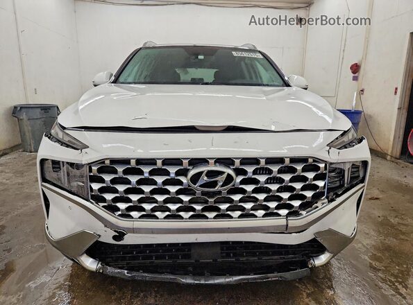 KM8S5DA12NU028211 2022 HYUNDAI SANTA White Դիմացի տեսք