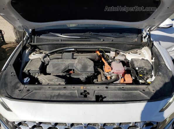 KM8S5DA13MU003770 2021 HYUNDAI SANTA Белый Вид подкапотного пространства