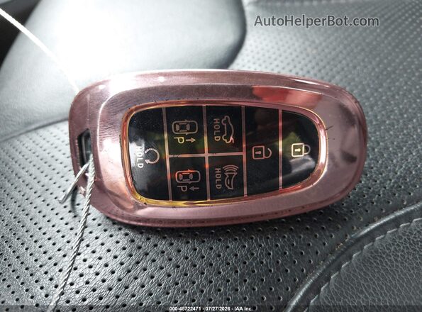KM8S5DA13NU041341 2022 HYUNDAI SANTA FE HYBRID Gray Vista del salpicadero