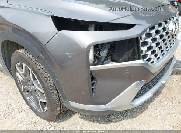 KM8S5DA13NU041341 2022 HYUNDAI SANTA FE HYBRID Gray 
