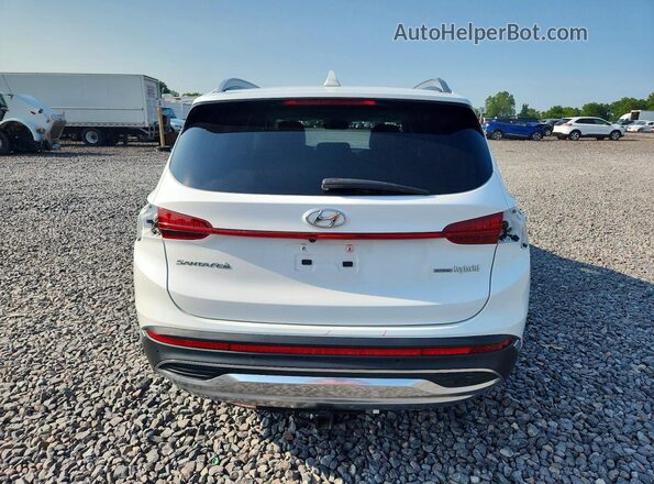 KM8S5DA14NU053949 2022 HYUNDAI SANTA White Հետևի տեսք