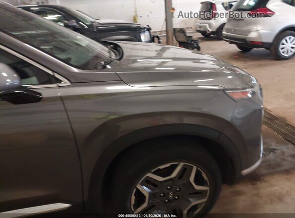 KM8S5DA16MU012379 2021 HYUNDAI SANTA FE HYBRID Gray Вид спереду