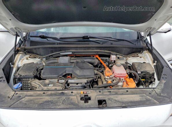 KM8S5DA19MU008519 2021 HYUNDAI SANTA Белый Вид подкапотного пространства
