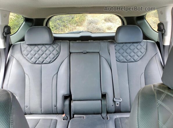 KM8S5DA19MU008519 2021 HYUNDAI SANTA Белый Вид задних сидений