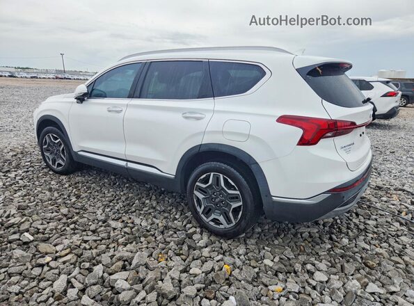 KM8S5DA1XMU011090 2021 HYUNDAI SANTA White Trasero izquierdo