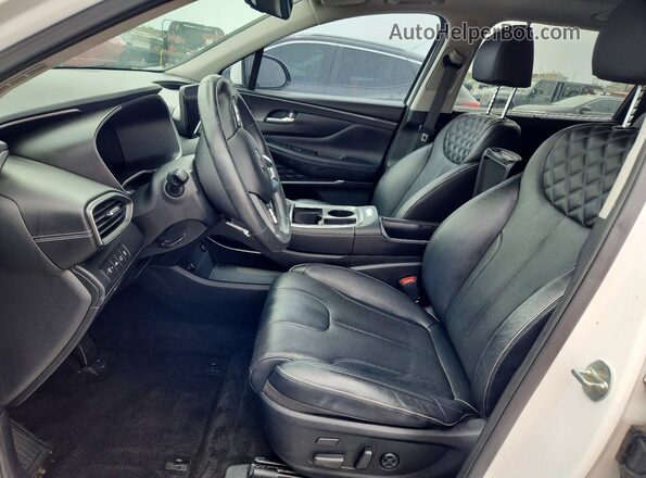 KM8S5DA1XMU011090 2021 HYUNDAI SANTA White Vista interior delantera