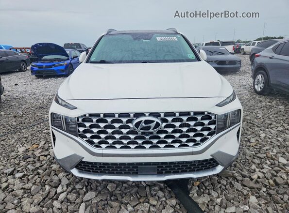 KM8S5DA1XMU011090 2021 HYUNDAI SANTA White Vista frontal