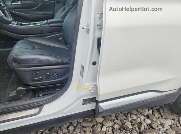 KM8S5DA1XMU011090 2021 HYUNDAI SANTA White Vista del compartimento del motor