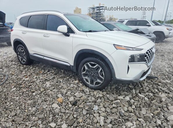 KM8S5DA1XMU011090 2021 HYUNDAI SANTA White Delantero derecho