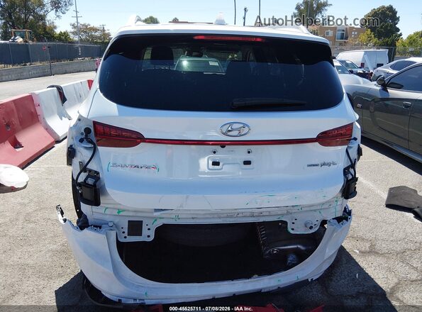 KM8S6DA20NU044090 2022 HYUNDAI SANTA FE PLUG-IN HYBRID White 