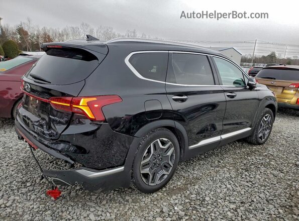 KM8S6DA25PU071773 2023 HYUNDAI SANTA Black Հետևի աջ