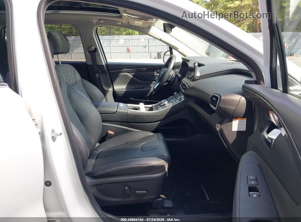 KM8S7DA2XNU037967 2022 HYUNDAI SANTA FE PLUG-IN HYBRID White Front interior view