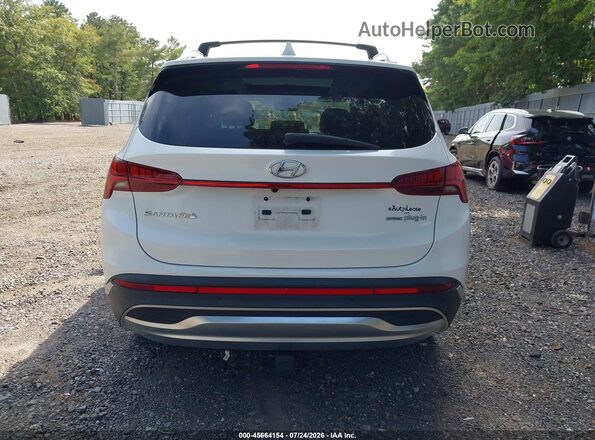 KM8S7DA2XNU037967 2022 HYUNDAI SANTA FE PLUG-IN HYBRID White 