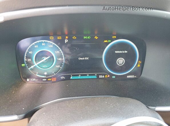 KM8S7DA2XPU100648 2023 HYUNDAI SANTA White Սարքավորումների վահանակի տեսք