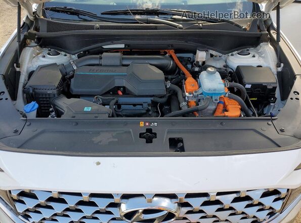 KM8S7DA2XPU100648 2023 HYUNDAI SANTA White Շարժիչի բաժամունքի տեսք