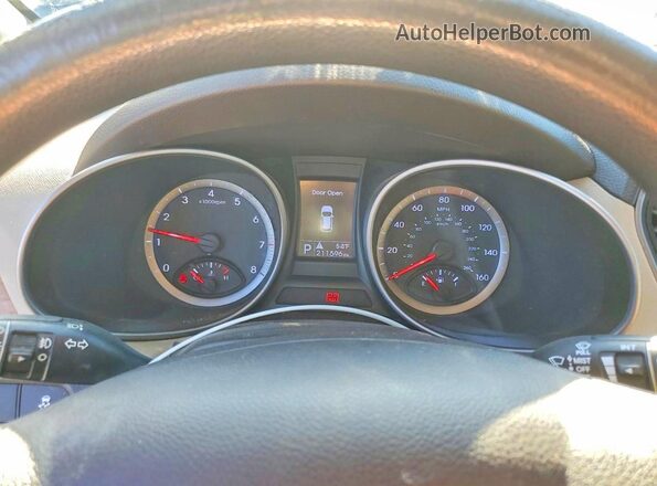 KM8SM4HF0GU133952 2016 HYUNDAI SANTA Blue Սարքավորումների վահանակի տեսք