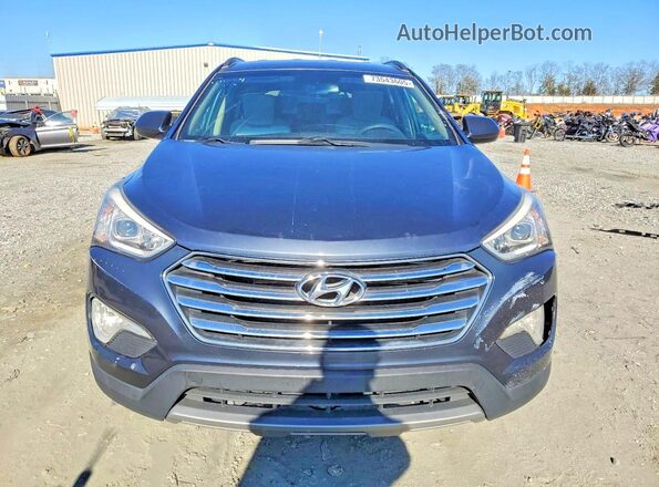 KM8SM4HF0GU133952 2016 HYUNDAI SANTA Blue Դիմացի տեսք