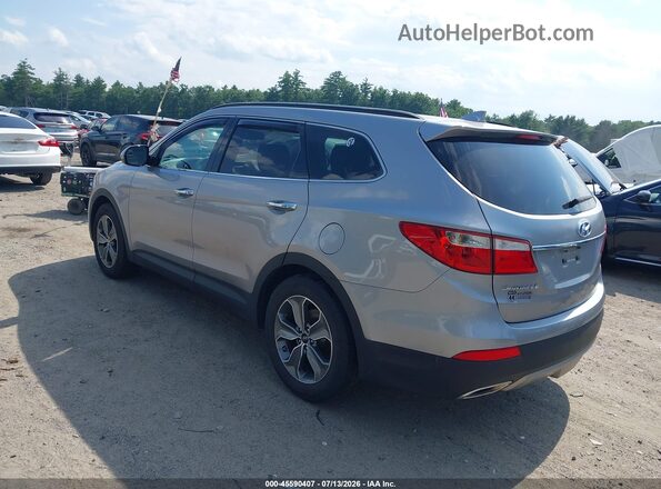 KM8SM4HF0GU155353 2016 HYUNDAI SANTA FE Silver უკანა მარცხენა