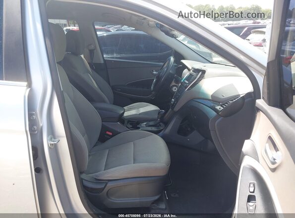 KM8SM4HF2GU162160 2016 HYUNDAI SANTA FE Silver Սալոնի դիմացի տեսք