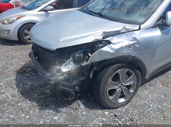KM8SM4HF2GU162160 2016 HYUNDAI SANTA FE Silver Դիմացի տեսք