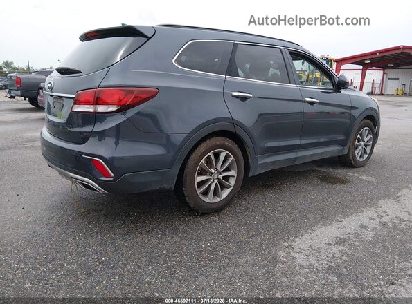 KM8SM4HF2HU166369 2017 HYUNDAI SANTA FE Dark Blue უკანა მარჯვენა