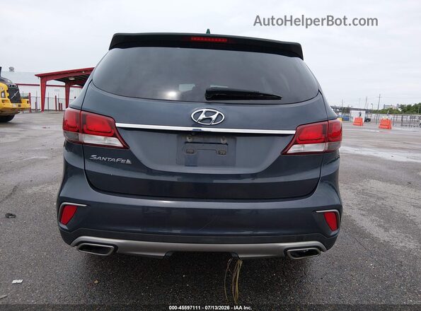 KM8SM4HF2HU166369 2017 HYUNDAI SANTA FE Dark Blue 