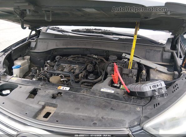 KM8SM4HF2HU166369 2017 HYUNDAI SANTA FE Dark Blue უკანა ხედი
