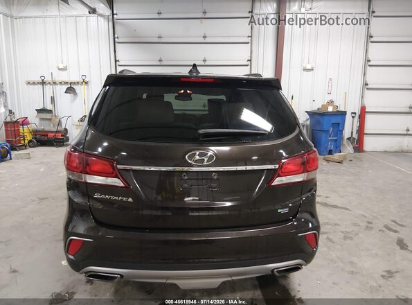 KM8SM4HF3HU208421 2017 HYUNDAI SANTA FE Black 