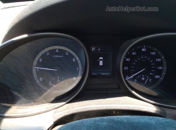 KM8SM4HF4HU170603 2017 HYUNDAI SANTA White Սարքավորումների վահանակի տեսք