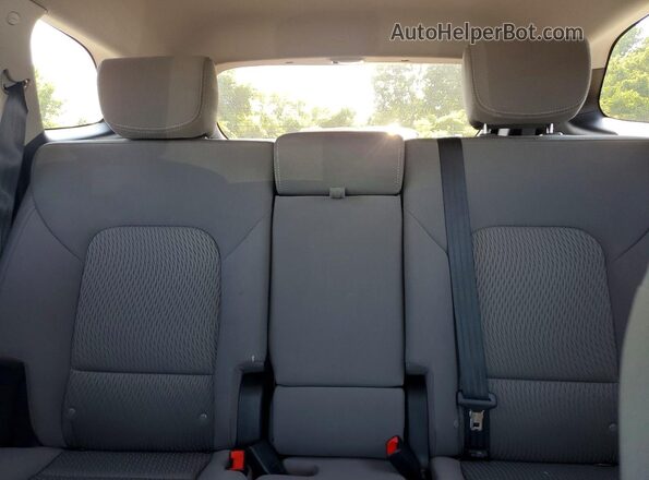 KM8SM4HF4JU287488 2018 HYUNDAI SANTA Black Rear seats view