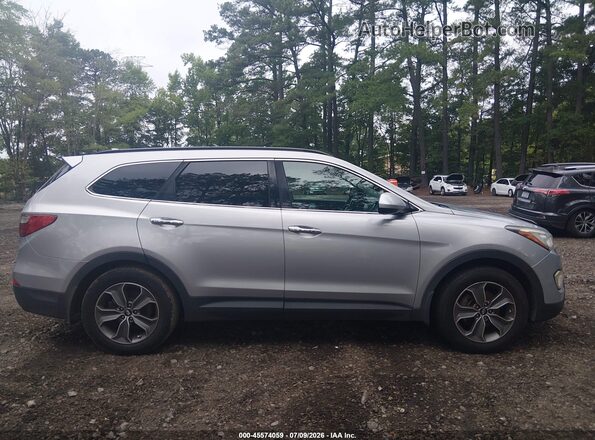 KM8SM4HF6GU153803 2016 HYUNDAI SANTA FE Silver Սալոնի հետևի տեսք