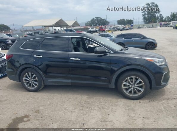 KM8SM4HF7KU299412 2019 HYUNDAI SANTA FE XL Black Սալոնի հետևի տեսք