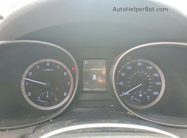 KM8SM4HF7KU304091 2019 HYUNDAI SANTA Silver Vista del cuadro de instrumentos