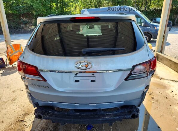 KM8SM4HF8HU177392 2017 HYUNDAI SANTA Silver უკანა ხედი