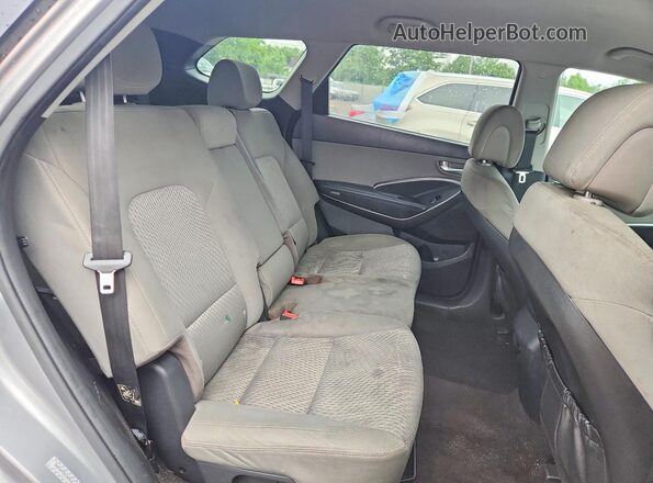 KM8SM4HF8KU305010 2019 HYUNDAI SANTA Silver Вид задньої частини салону