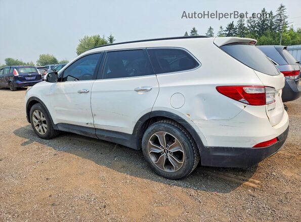 KM8SM4HFXGU137152 2016 HYUNDAI SANTA White Trasero izquierdo