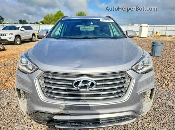 KM8SMDHF0HU200731 2017 HYUNDAI SANTA Gray Դիմացի տեսք