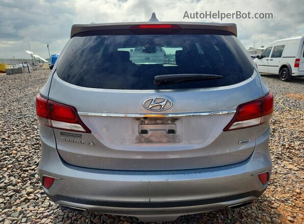 KM8SMDHF0HU200731 2017 HYUNDAI SANTA Gray Հետևի տեսք